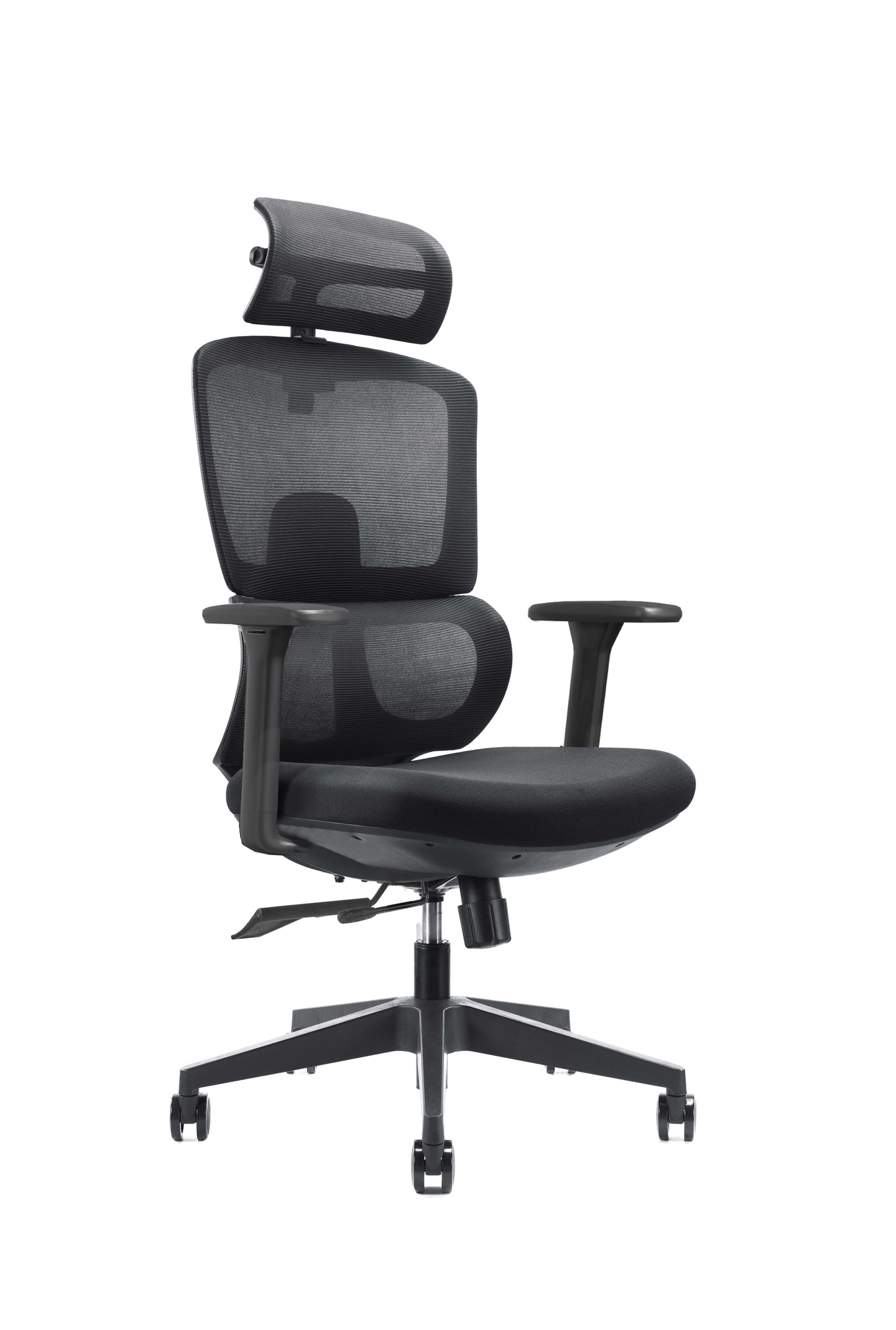 Ergonomická kancelářská židle Conturio BERK – čelní pohled
