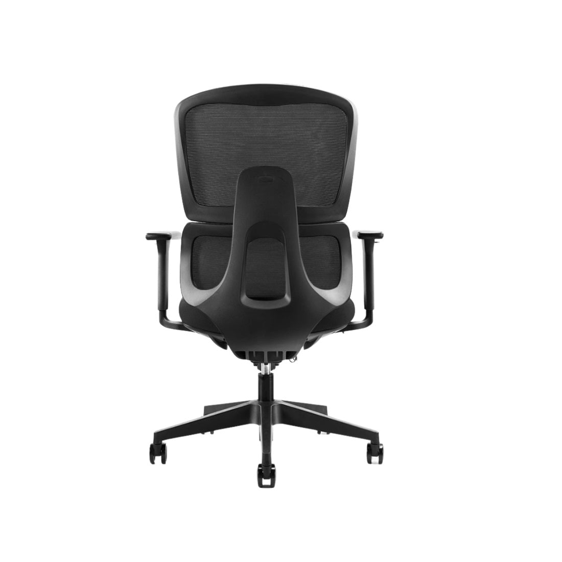 Zádová opěrka židle BERK WH – pohled zezadu