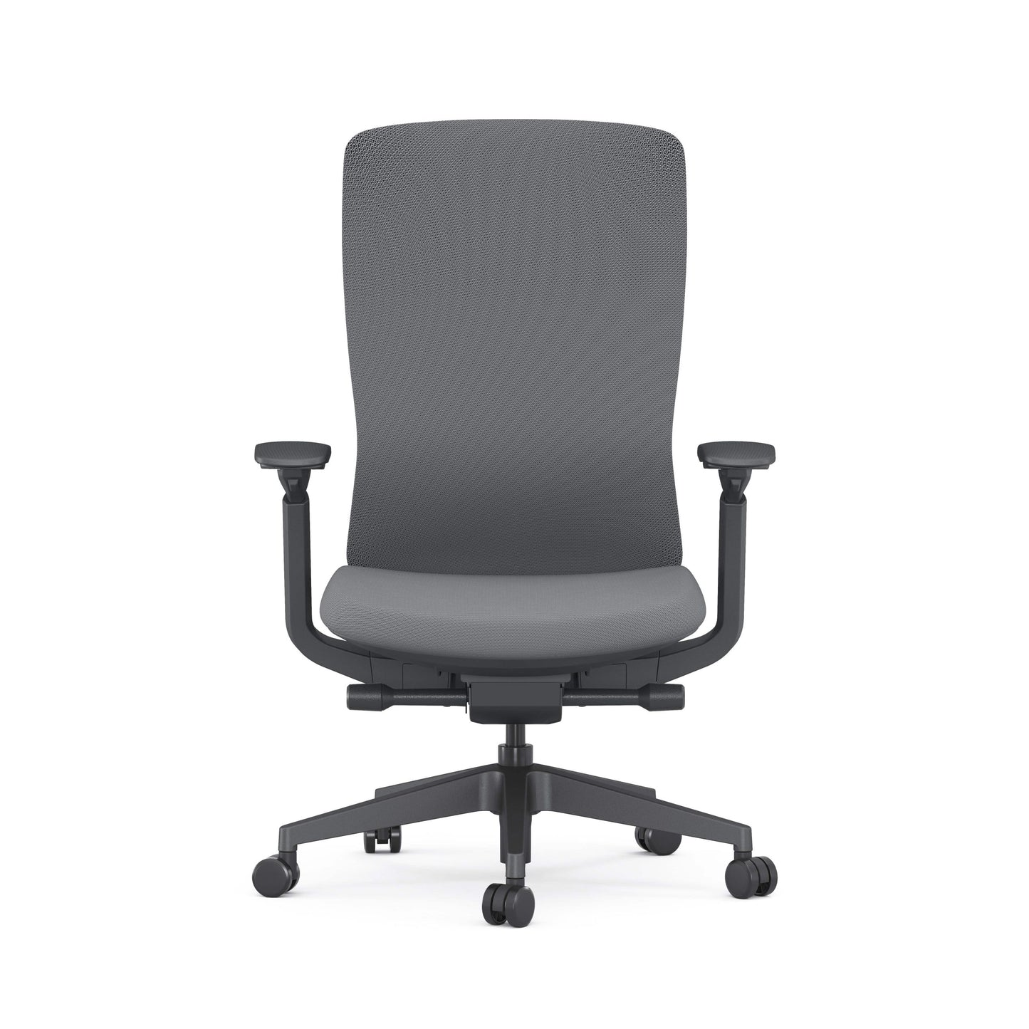 Ergonomická kancelářská židle OCA V1 WH – čelní pohled