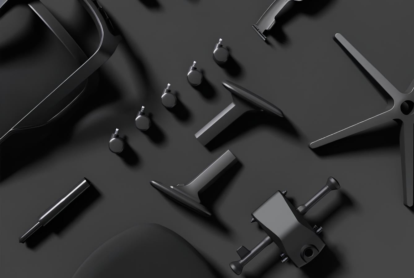 Detail síťované opěrky židle ZINC – ergonomická konstrukce