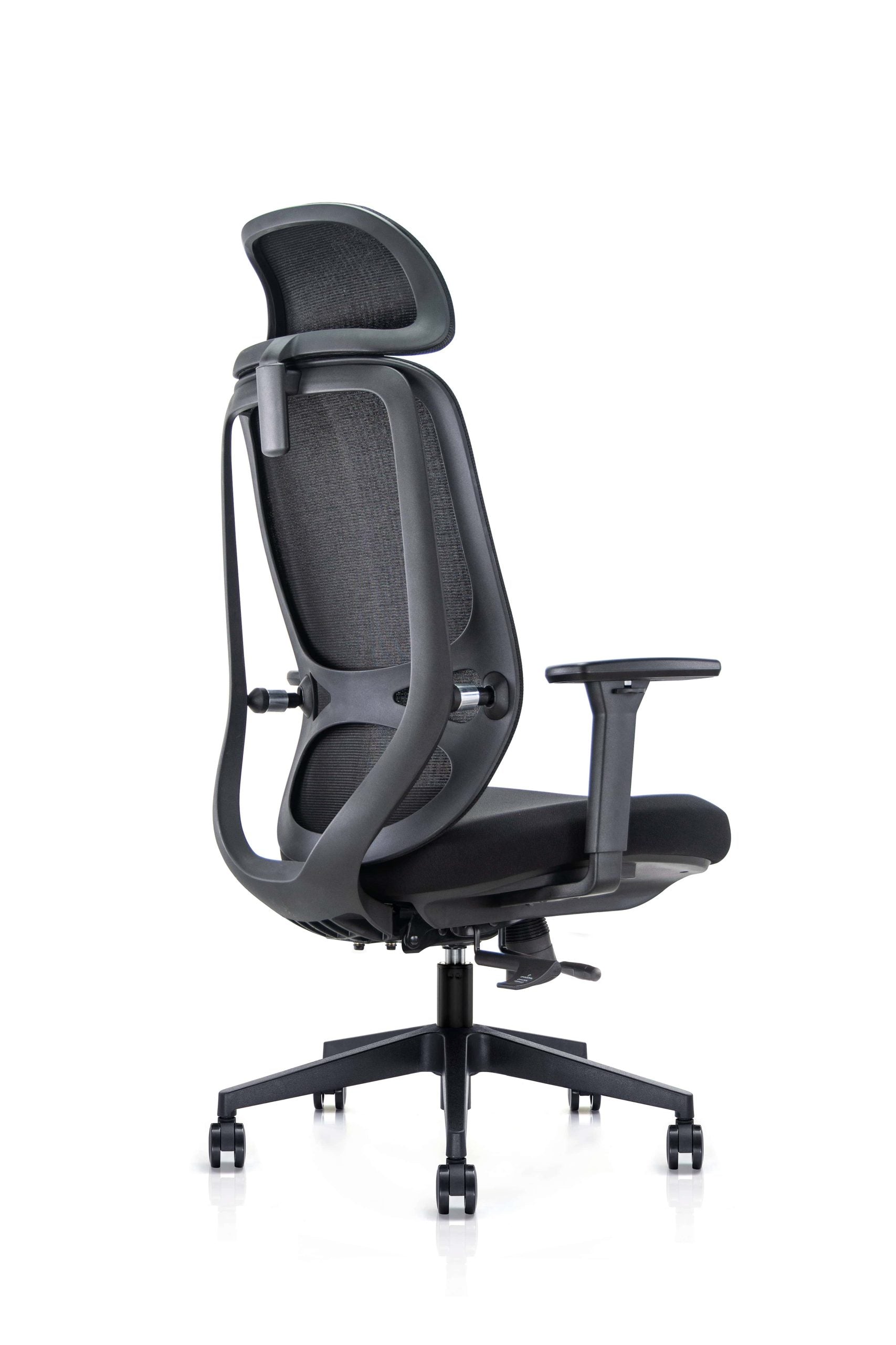 Zádová opěrka židle Conturio NOBRIUM V1 – pohled zezadu