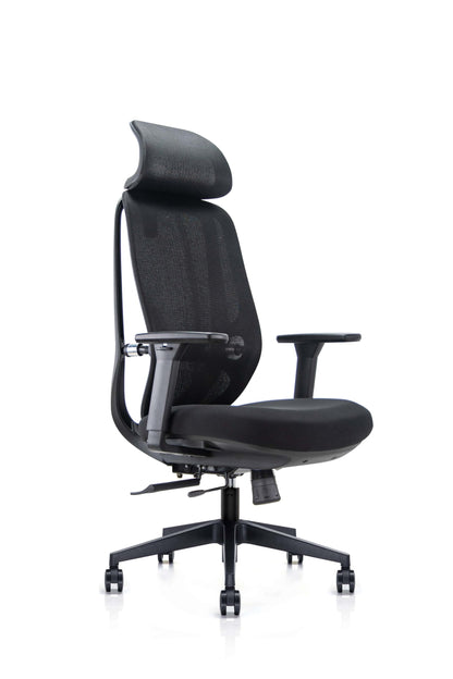 Ergonomická kancelářská židle Conturio NOBRIUM V1 – čelní pohled