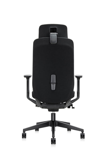 Zádová opěrka židle OCA – pohled zezadu