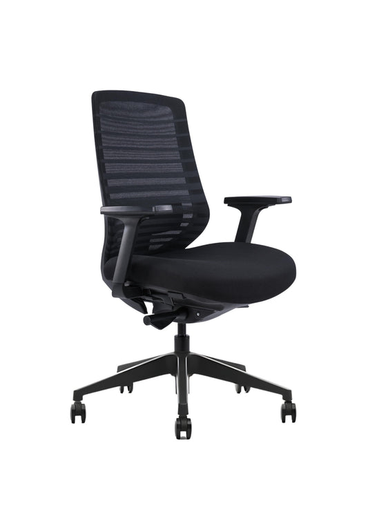 STEEL (V1-WH) - ergonomická kancelářská židle